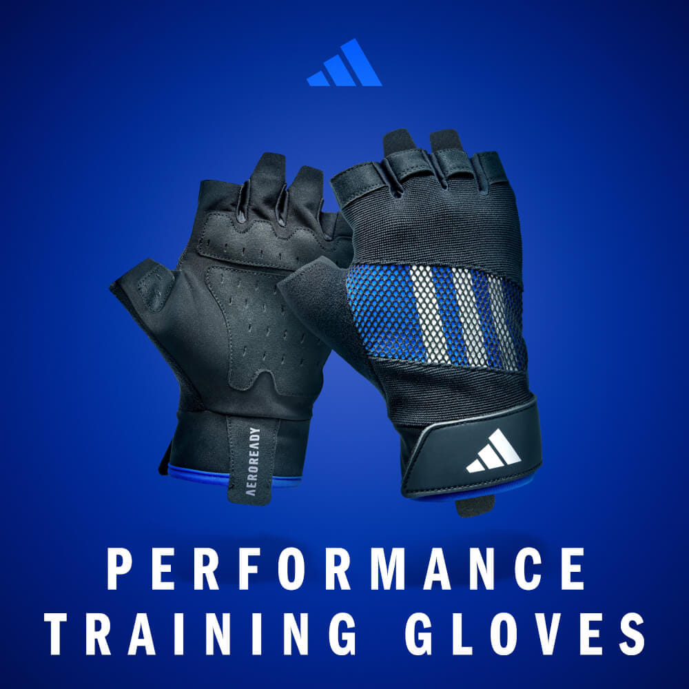  ถุงมือ Performance Training ADIDAS ADGB-15012BL สีน้ำเงิน ไซส์ M